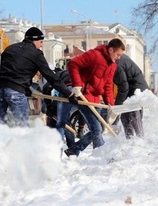 снег в курске картинка